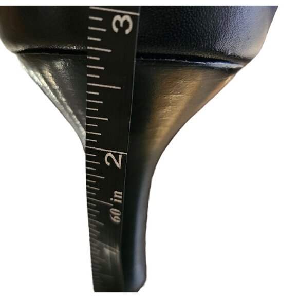 Talbots Womens 2.5" Pumps Black Genuine Leather Made In Brazil Size 7B - Picture 4 of 15